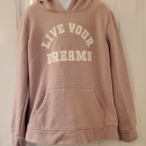 Cat & Jack Pink Hoodie - Live Your Dreams